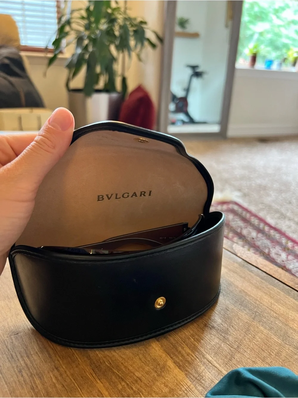 Bvlgari 651-B shield sunglasses. Made in Italy. With Case.